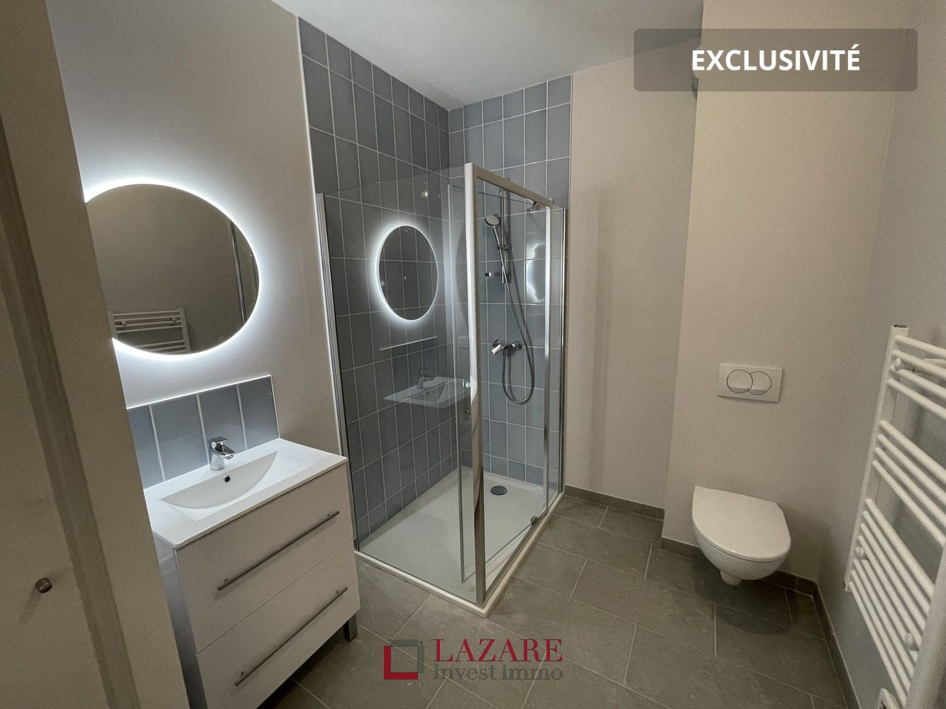 
                                                Location
                                                 A LOUER T3 récent avec jardin et 2 parkings