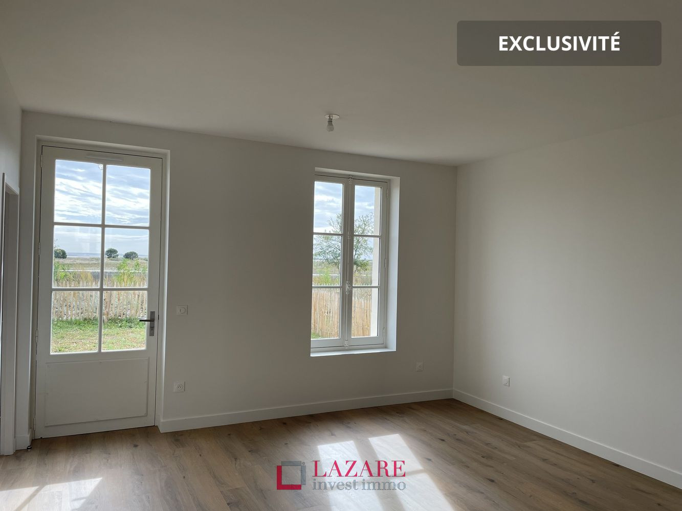 
                                                Location
                                                 A LOUER T3 récent avec jardin et 2 parkings