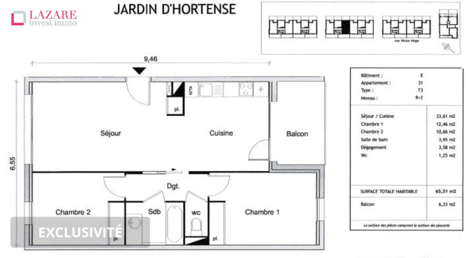 
                                                Location
                                                 A LOUER T3 récent avec parking