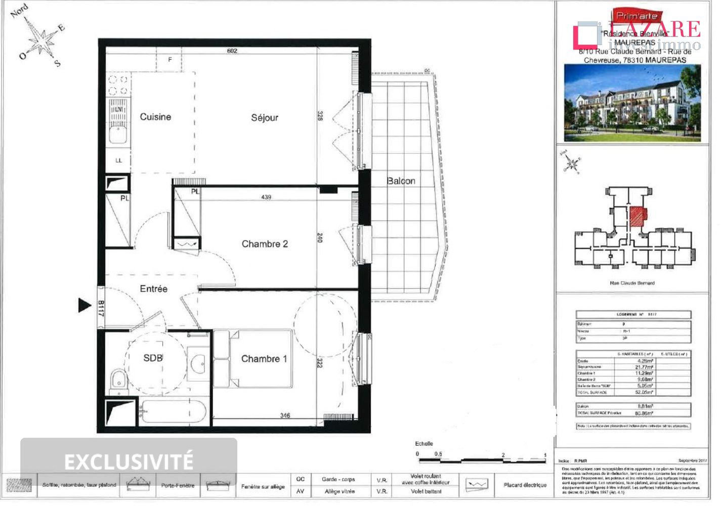 
                                                Location
                                                 A LOUER T3 récent avec parking et cave