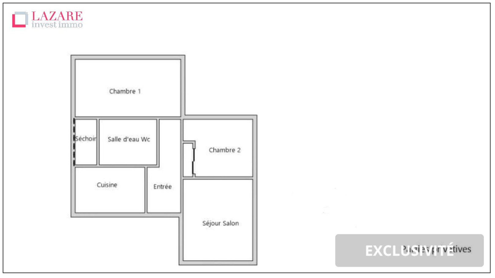 
                                                Location
                                                 A LOUER T3 rénové