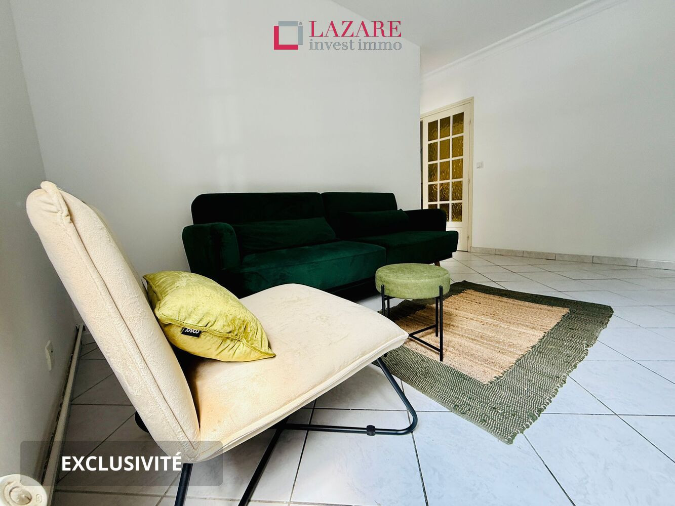 
                                                Location
                                                 A LOUER T4 meublé refait à neuf avec parking