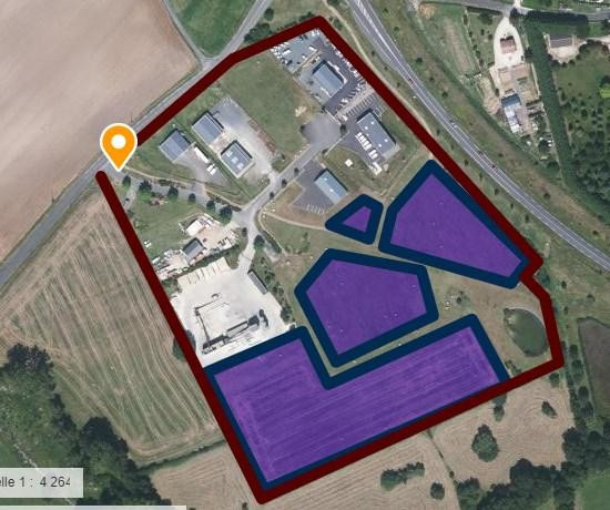
                                                Vente
                                                 À vendre – 2,5 hectares de terrains industriels à Souvigné – Indre-et-Loire (37)
