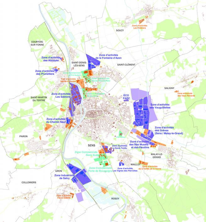 
                                                Vente
                                                 À vendre – 8 hectares de Terrains Industriels dans la Zone d'Activités Champs des Fèves à Villeneuve-sur-Yonne – Yonne (89)