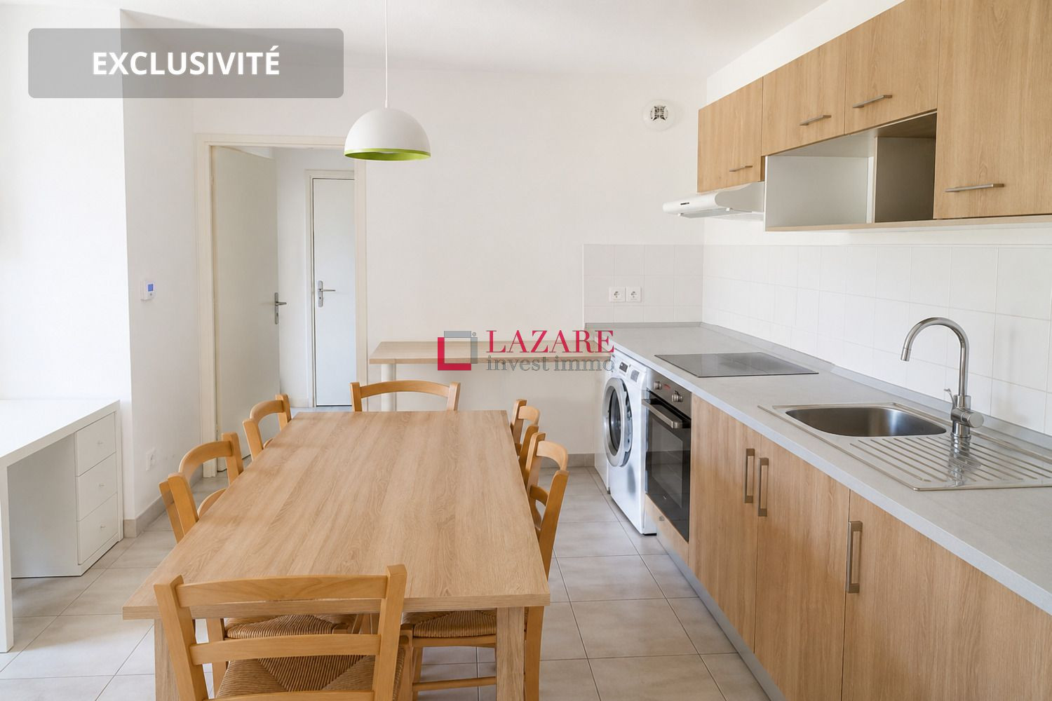 
                                                Vente
                                                 A VENDRE AGREABLE APPT T3 - AUDENGE (33)