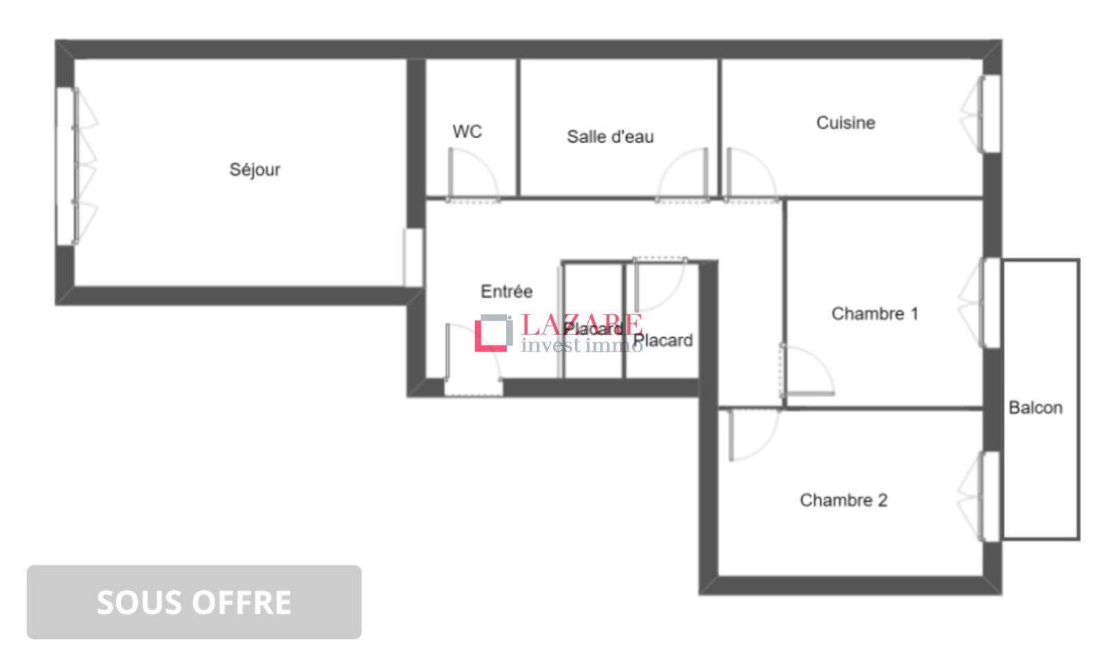 
                                                Vente
                                                 A VENDRE APPARTEMENT T3