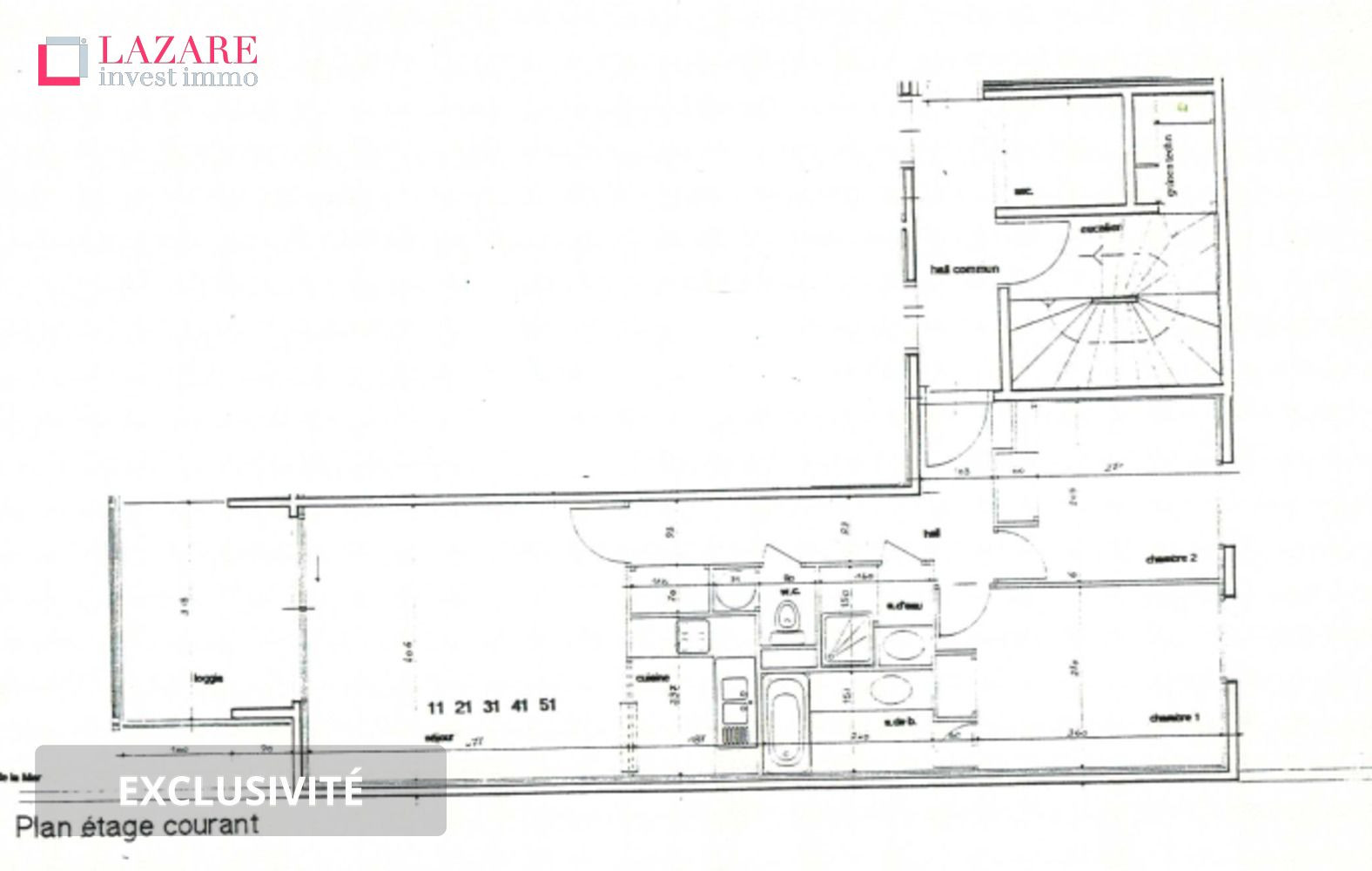 
                                                Vente
                                                 A VENDRE APPARTEMENT T3 AVEC VUE SUR MER