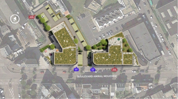 
                                                Vente
                                                 À vendre – Bureaux de 101 à 385 m² à proximité des Docks Vauban du Havre – Seine-Maritime (76)