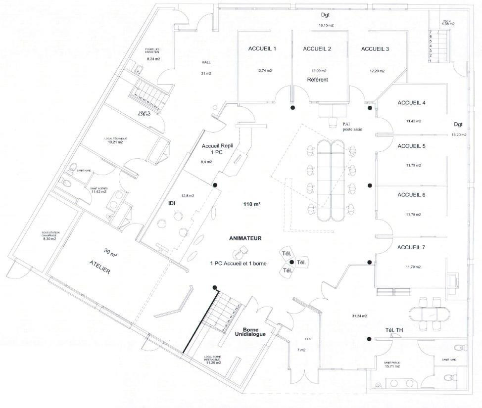 
                                                Vente
                                                 À vendre – Bureaux de 740 m² à Evreux – Eure (27)