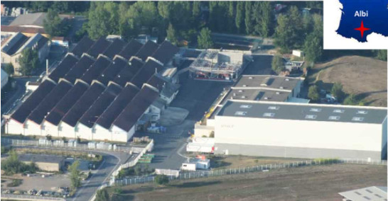 
                                                Vente
                                                 À vendre - Ensemble industriel - classé SEVESO seuil haut - sur un terrain de 52 000 m² à Albi