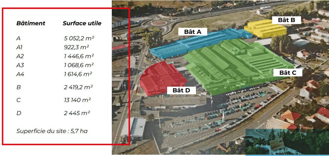 
                                                Location
                                                 À vendre ou à louer - Site industriel de 7 471 m² à Viviez - Aveyron (12)