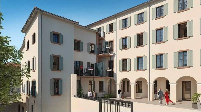 
                                                Vente
                                                 À vendre T3 Duplex 68,92 m² – Romans-sur-Isère (centre)