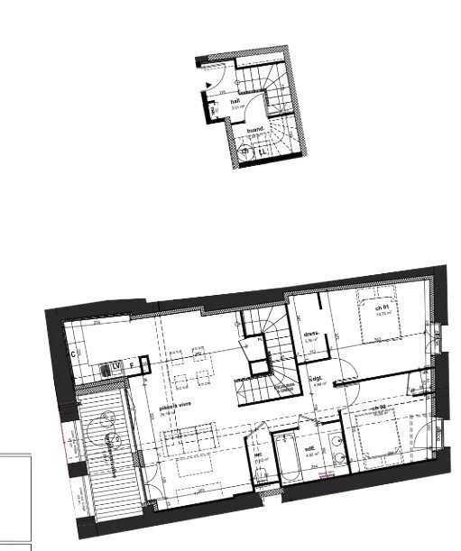 
                                                Vente
                                                 À vendre T3 Duplex 68,92 m² – Romans-sur-Isère (centre)