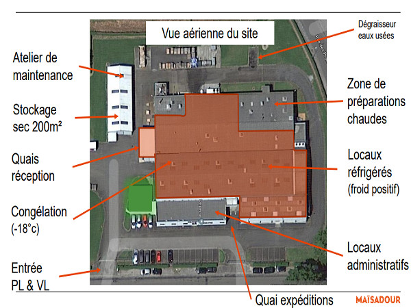 
                                                Vente
                                                 À vendre – Terrain et bâtiment industriel de 2 593 m² à Dax – Landes (40)