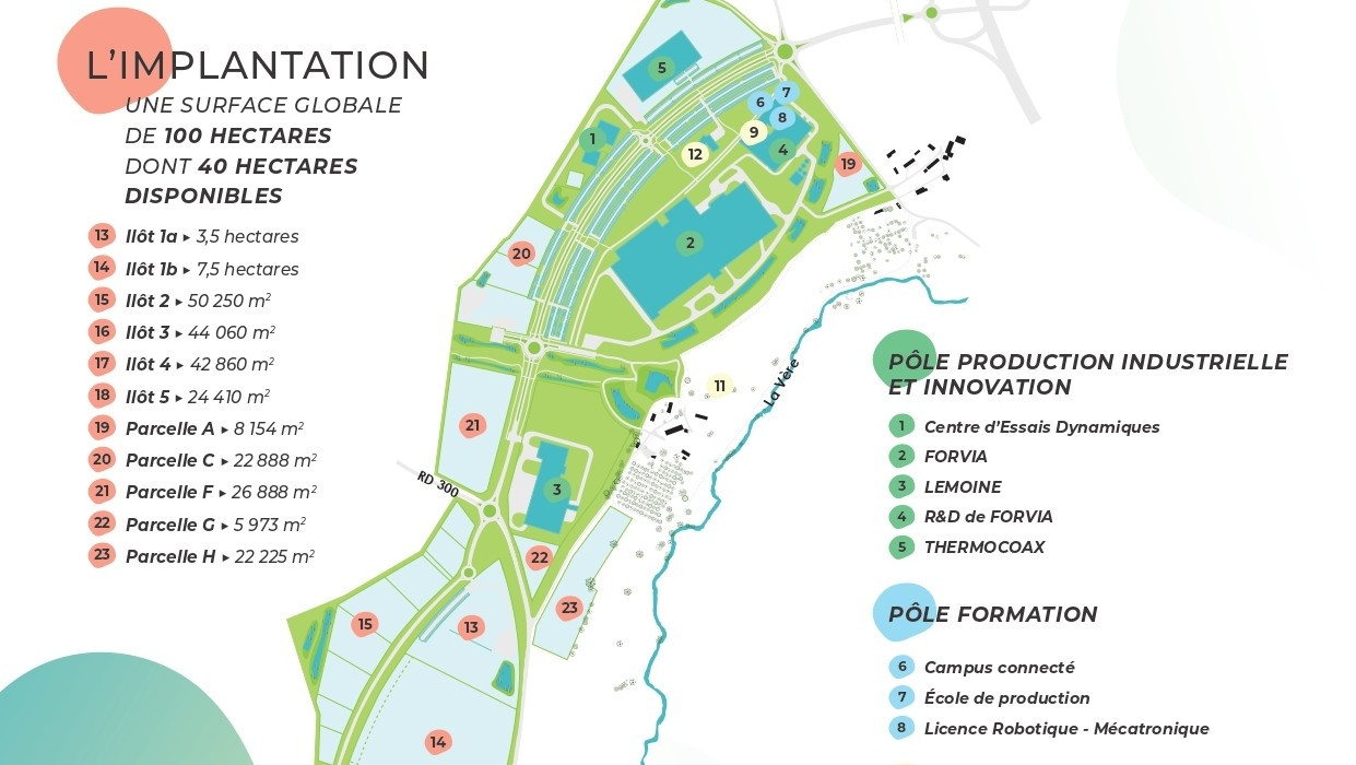 
                                                Vente
                                                 À vendre – Terrain industriel de 5 973 m² au sein du site Normand'Innov à Caligny – Orne (61)