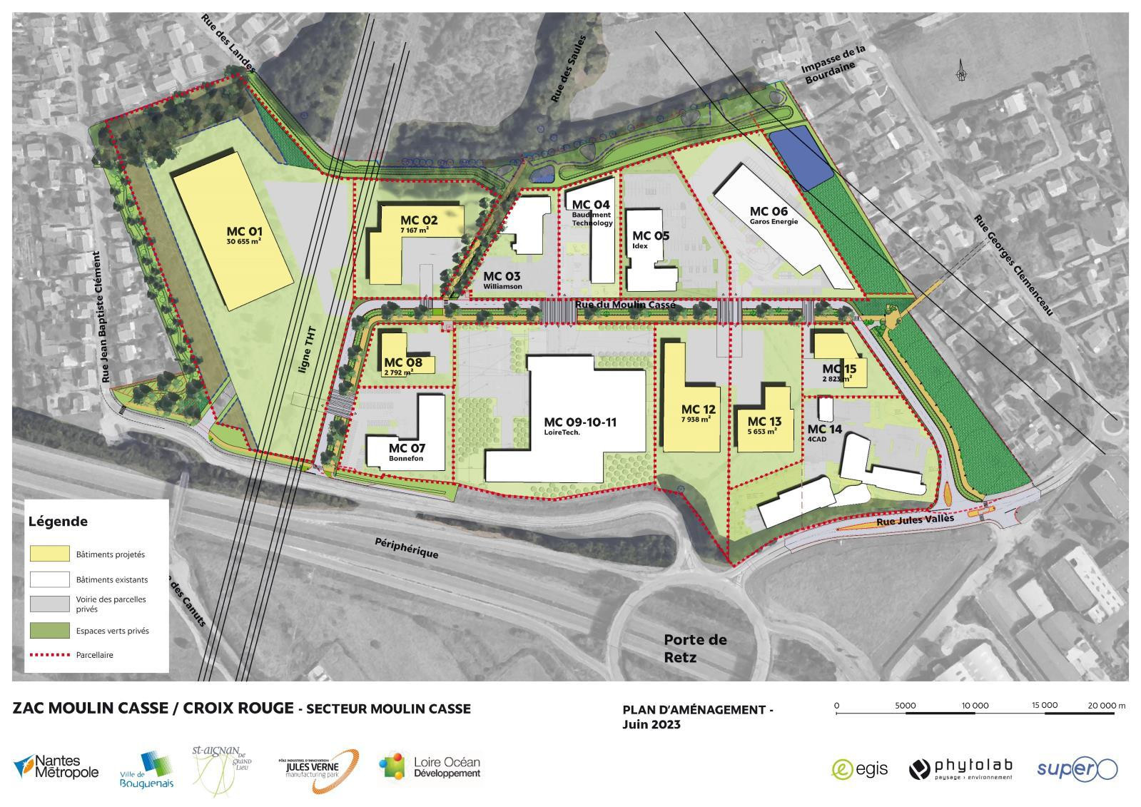 
                                                Vente
                                                 À vendre – Terrain industriel de 6 000 m² dans le secteur Moulin Cassé à Nantes – Loire-Atlantique (44)