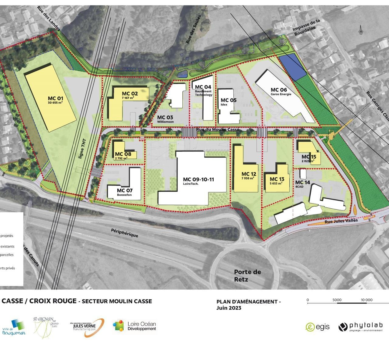
                                                Vente
                                                 À vendre – Terrain industriel de 6 000 m² dans le secteur Moulin Cassé à Nantes – Loire-Atlantique (