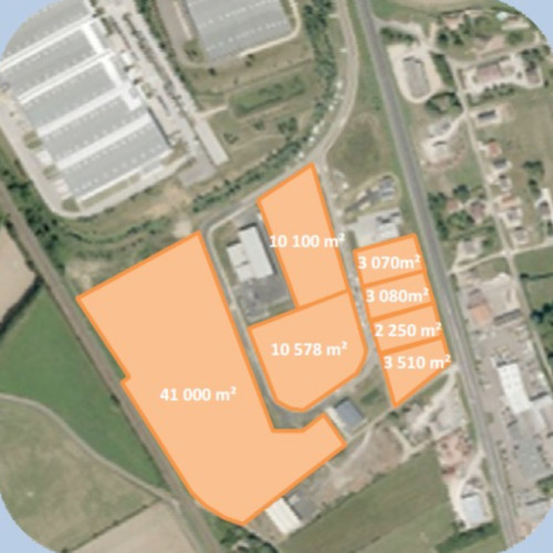 
                                                Vente
                                                 A vendre- Terrains de 6,5 ha en Zone Actisud à Saône-et-Loire (71)