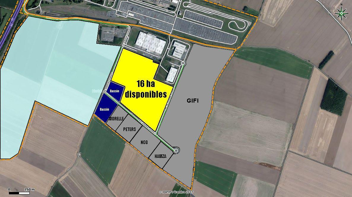 
                                                Vente
                                                 À vendre- Terrains industriels dans le Parc d'activités Hordain- Hainaut, Nord (59)