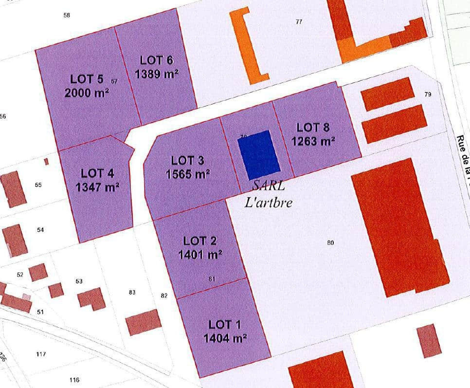 
                                                Vente
                                                 À vendre – Terrains Industriels de 1 347 à 1 565 m² dans la Zone Artisanale des Abbayes à Courtois-sur-Yonne – Yonne (89)