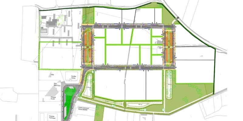 
                                                Vente
                                                 À Vendre – Terrains Industriels de 3 400 et 7 700 m² à Mazan –  Vaucluse (84)