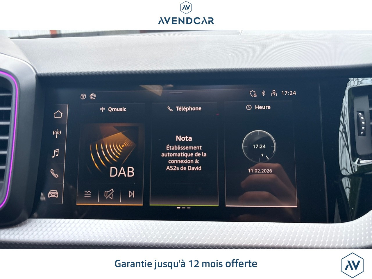 
                                                Voiture
                                                 A1 SPORTBACK 1.0 30 TFSI 115 S-LINE S-TRONIC BLACK EDITION BVA