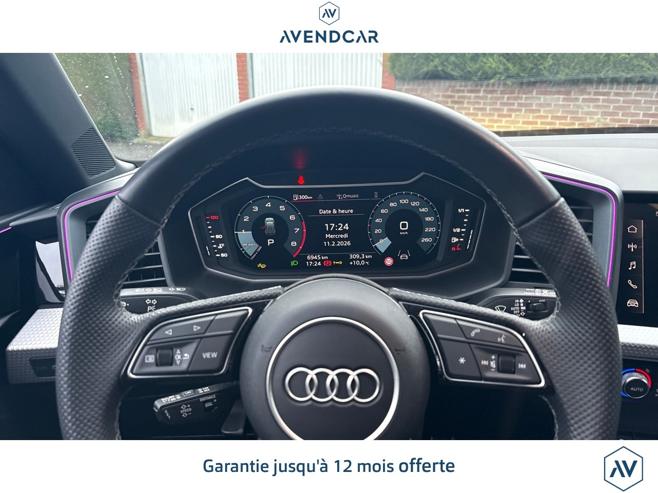 
                                                Voiture
                                                 A1 SPORTBACK 1.0 30 TFSI 115 S-LINE S-TRONIC BLACK EDITION BVA