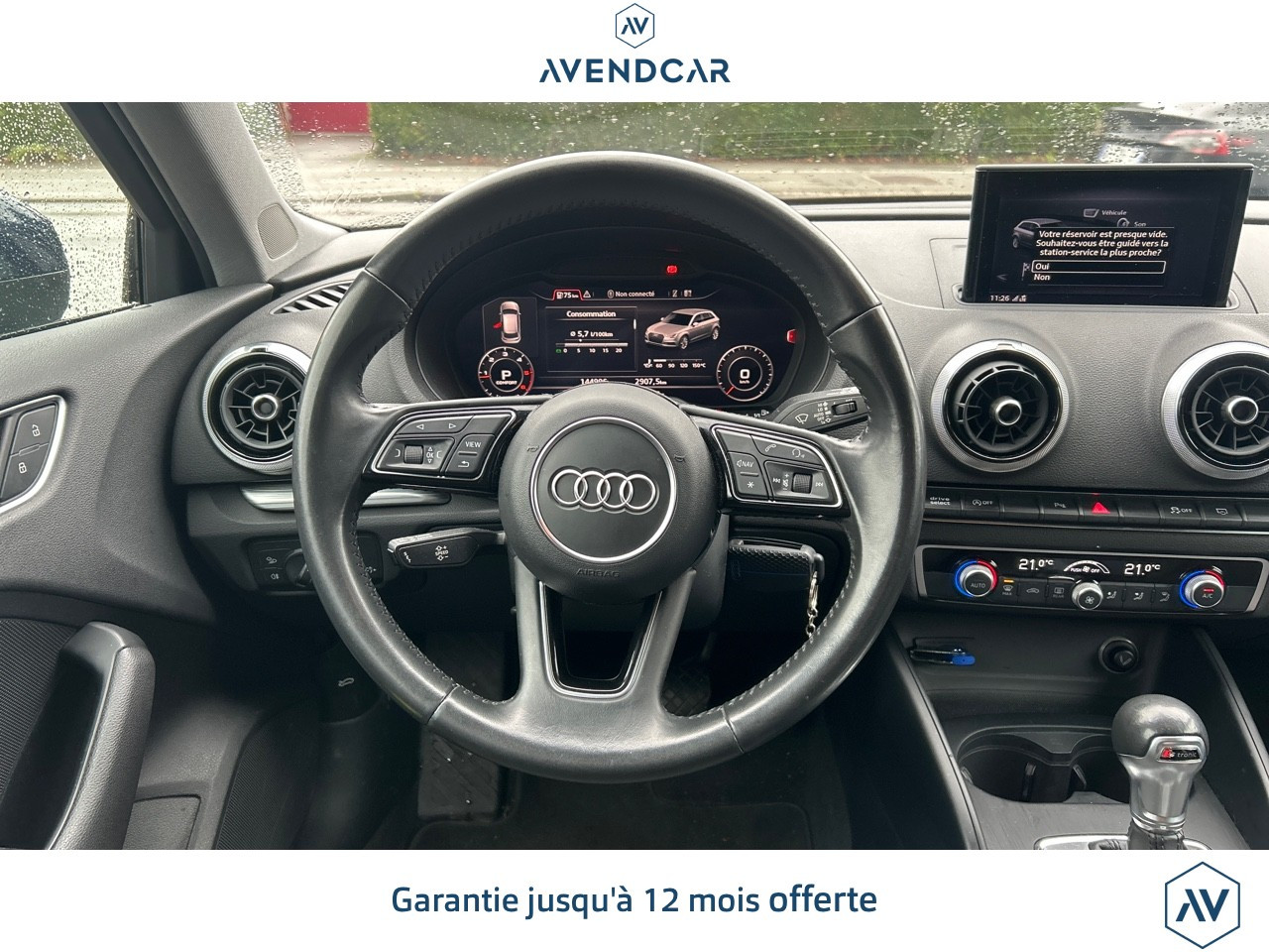 
                                                Voiture
                                                 A3 SPORTBACK 1.6 TDI 115 DESIGN S-TRONIC BVA