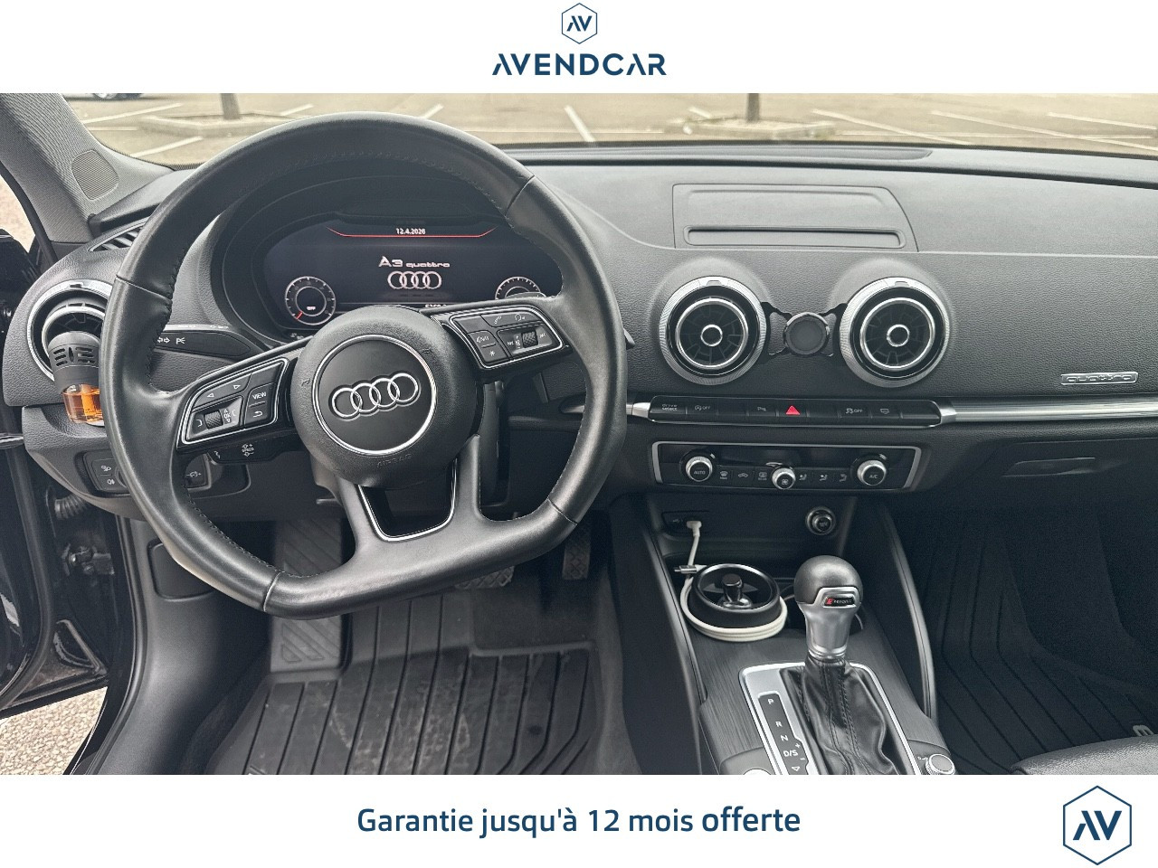
                                                Voiture
                                                 A3 SPORTBACK 2.0 TDI 185 S-LINE QUATTRO S-TRONIC BVA