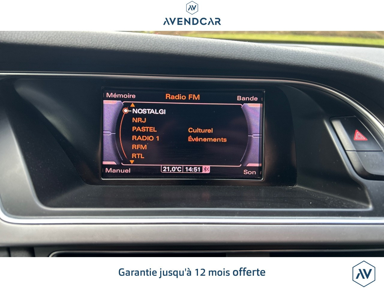 
                                                Voiture
                                                 A4 AVANT 2.0 TDI 135 MULTITRONIC BVA START-STOP