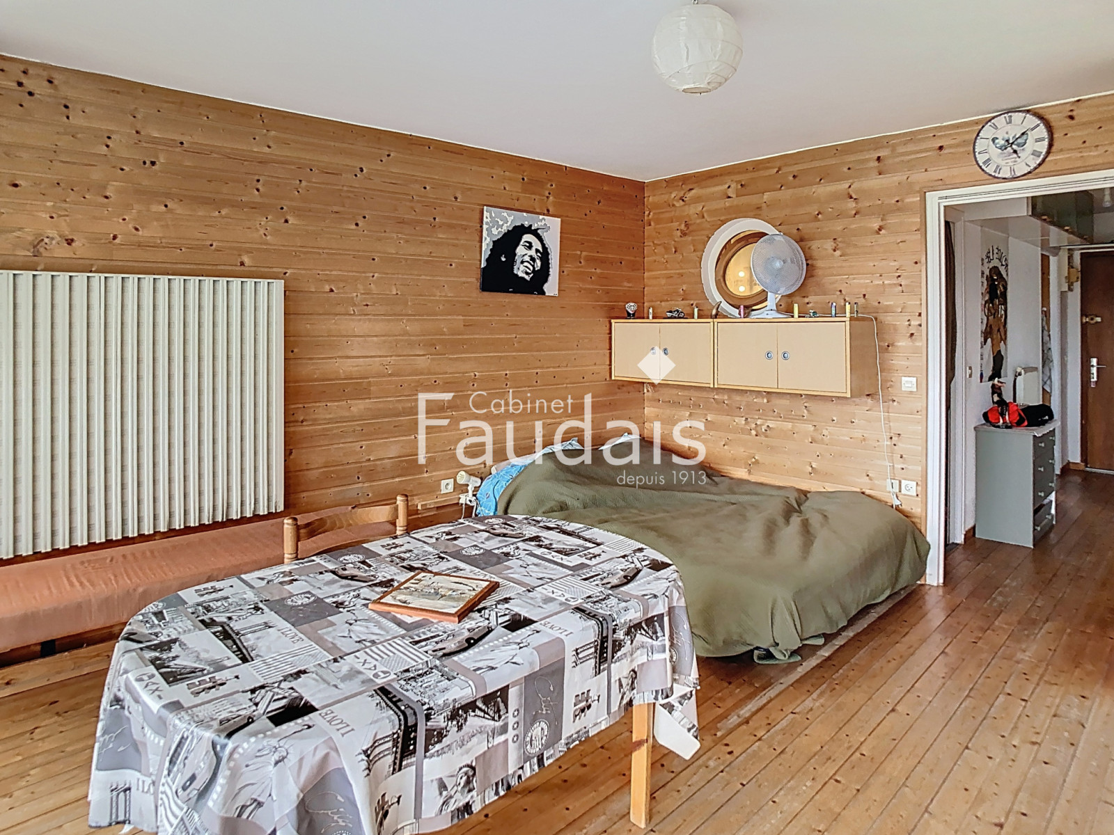 
                                                Vente
                                                 AGNEAUX - STUDIO LOUE DANS RESIDENCE AVEC ASCENSEUR