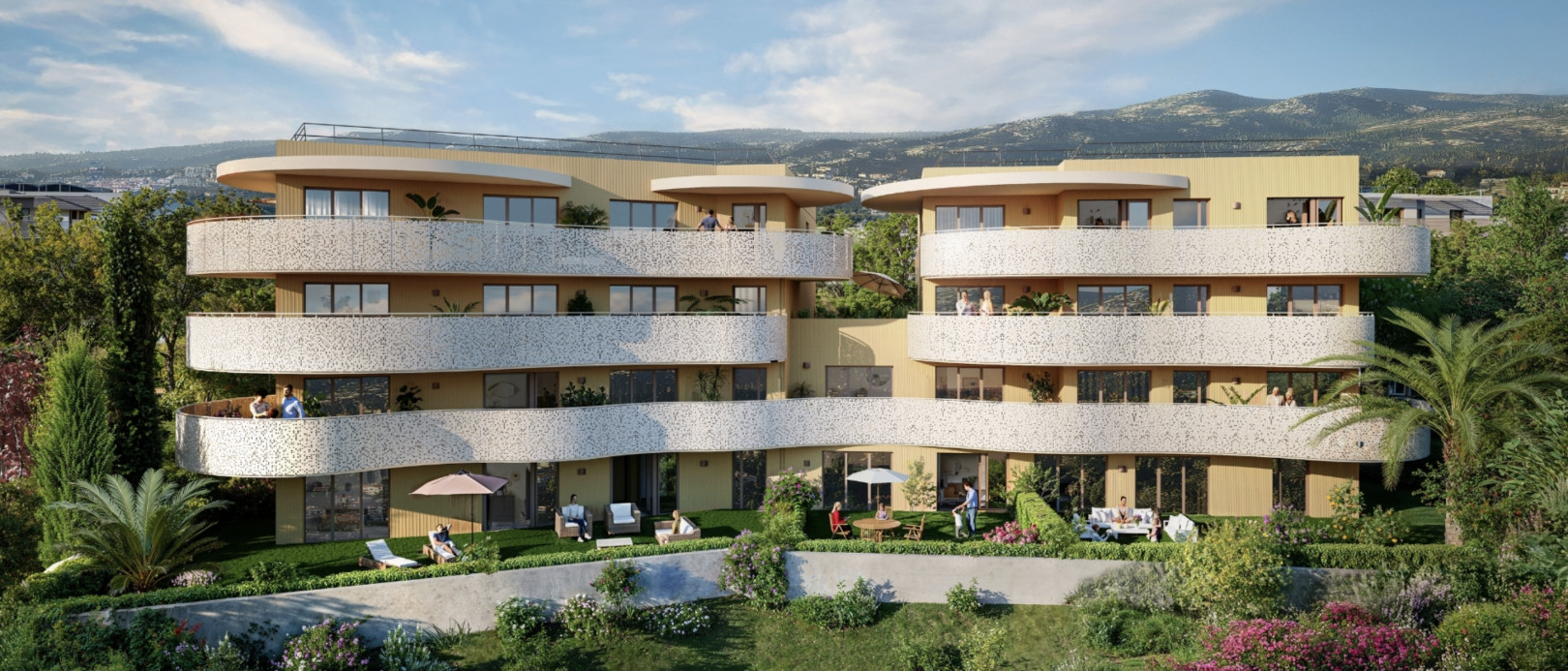 
                                                Vente
                                                 Agréable 3 pièces dans résidence neuve à Cimiez