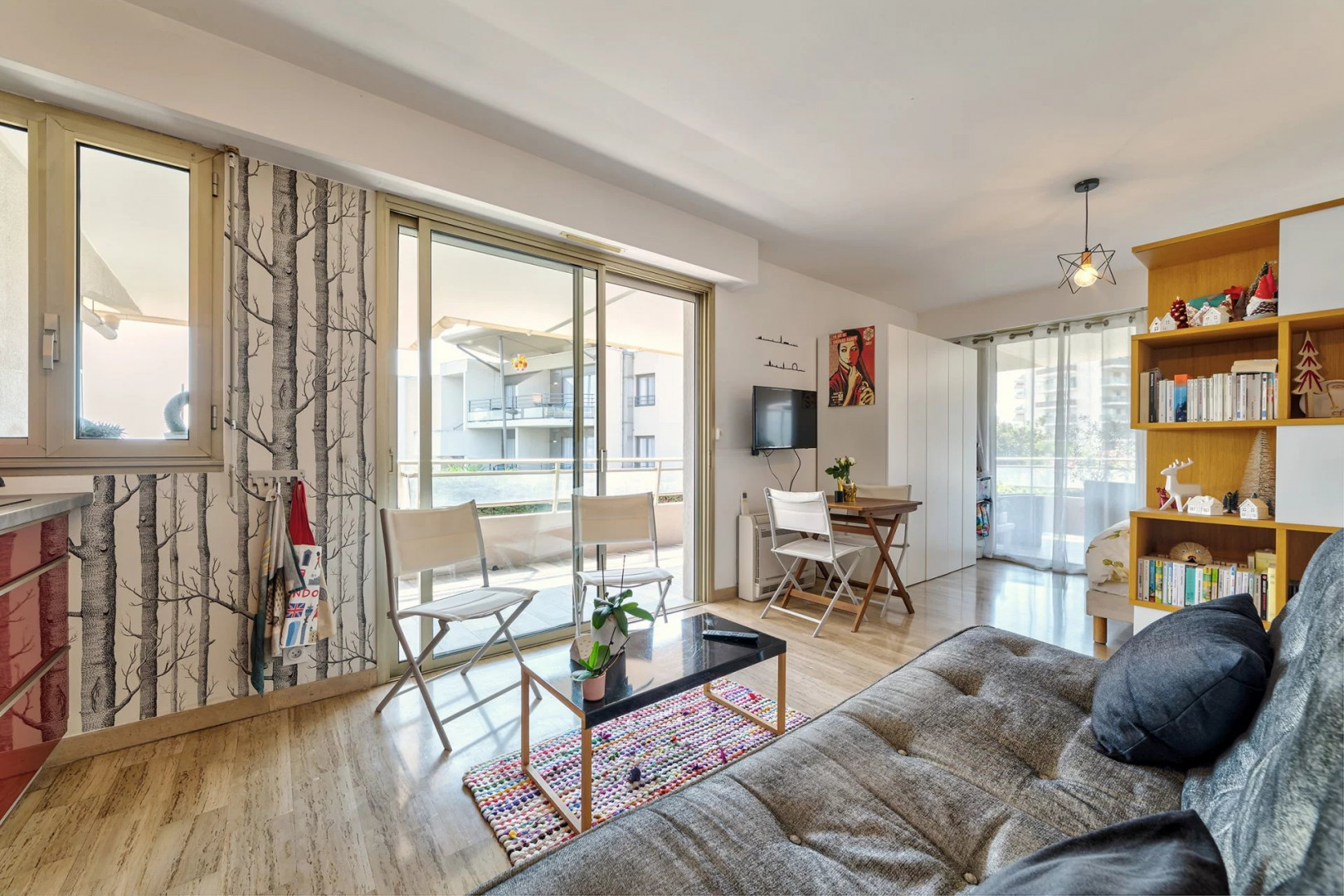
                                                Vente
                                                 ANTIBES - MOYENNES BREGUIERES : 2 pièces, vaste terrasse, vue me