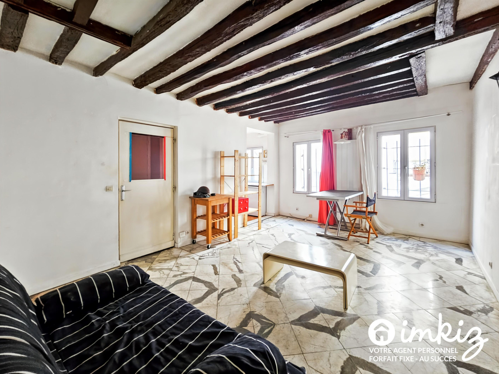 
                                                Vente
                                                 Appart  2 pièces, duplex de 52m² au sol