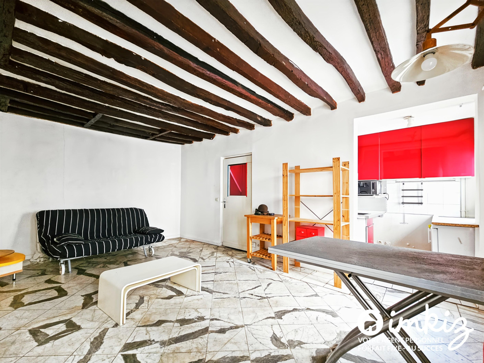 
                                                Vente
                                                 Appart  2 pièces, duplex de 52m² au sol