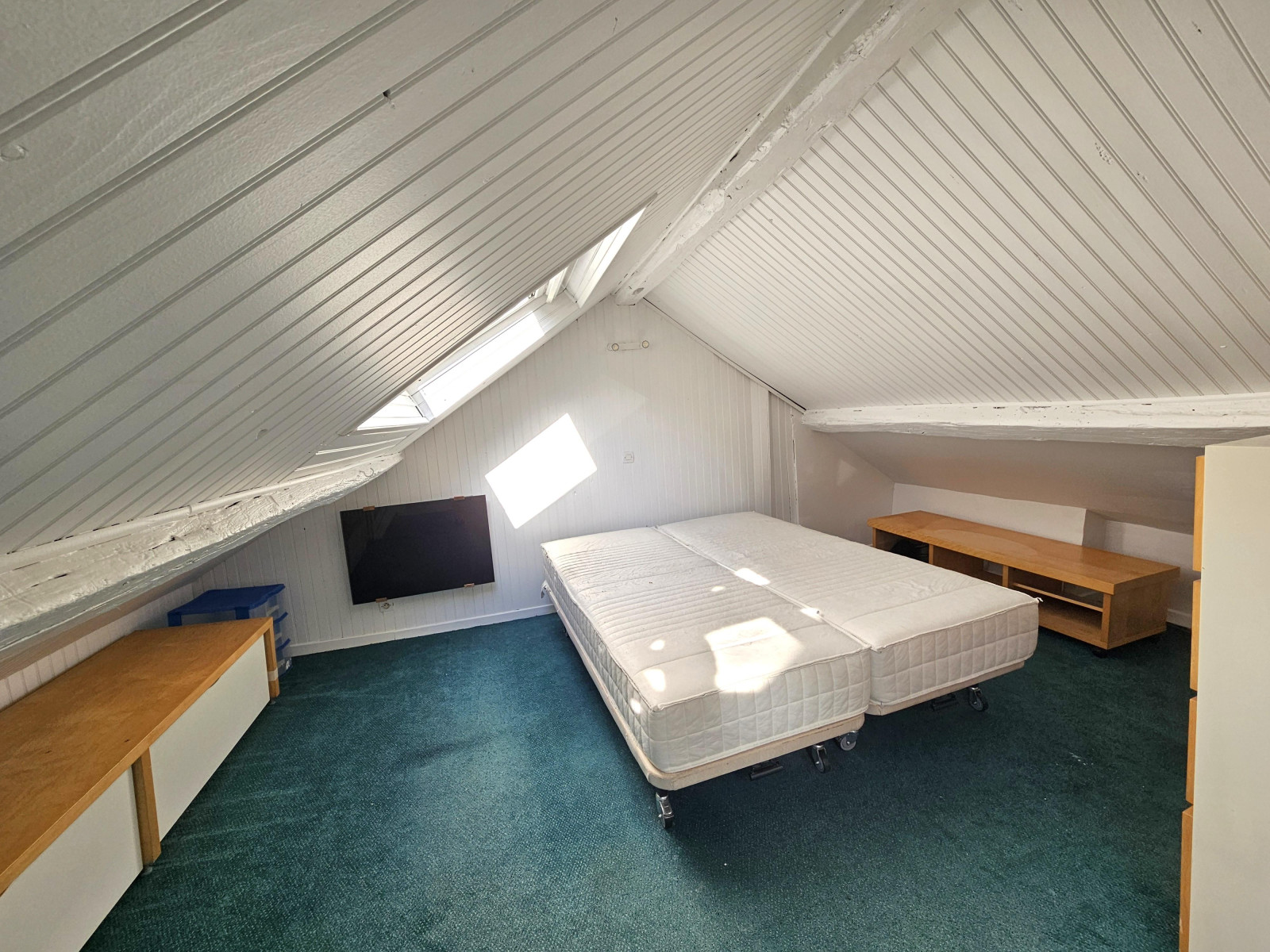 
                                                Vente
                                                 Appart  2 pièces, duplex de 52m² au sol