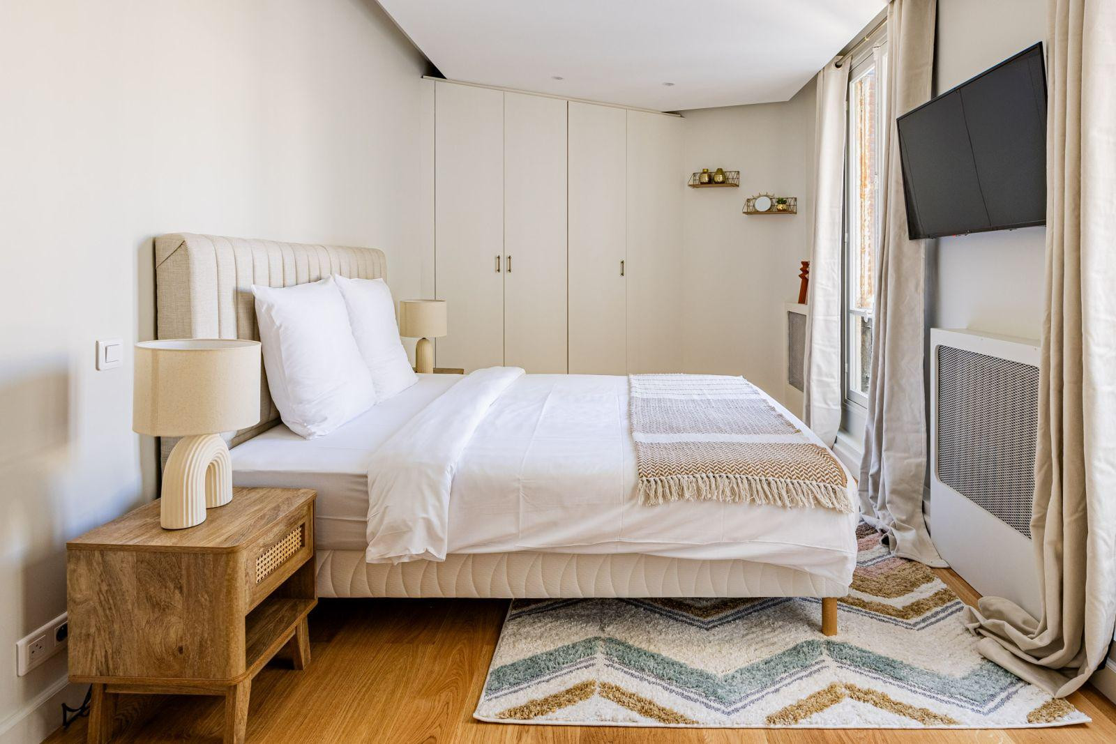
                                                Location
                                                 Appart 4pers # 1 Bedroom # Pereire # Paris 17