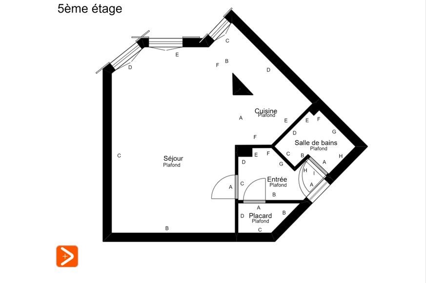 
                                                Vente
                                                 Appartement 1 pièce