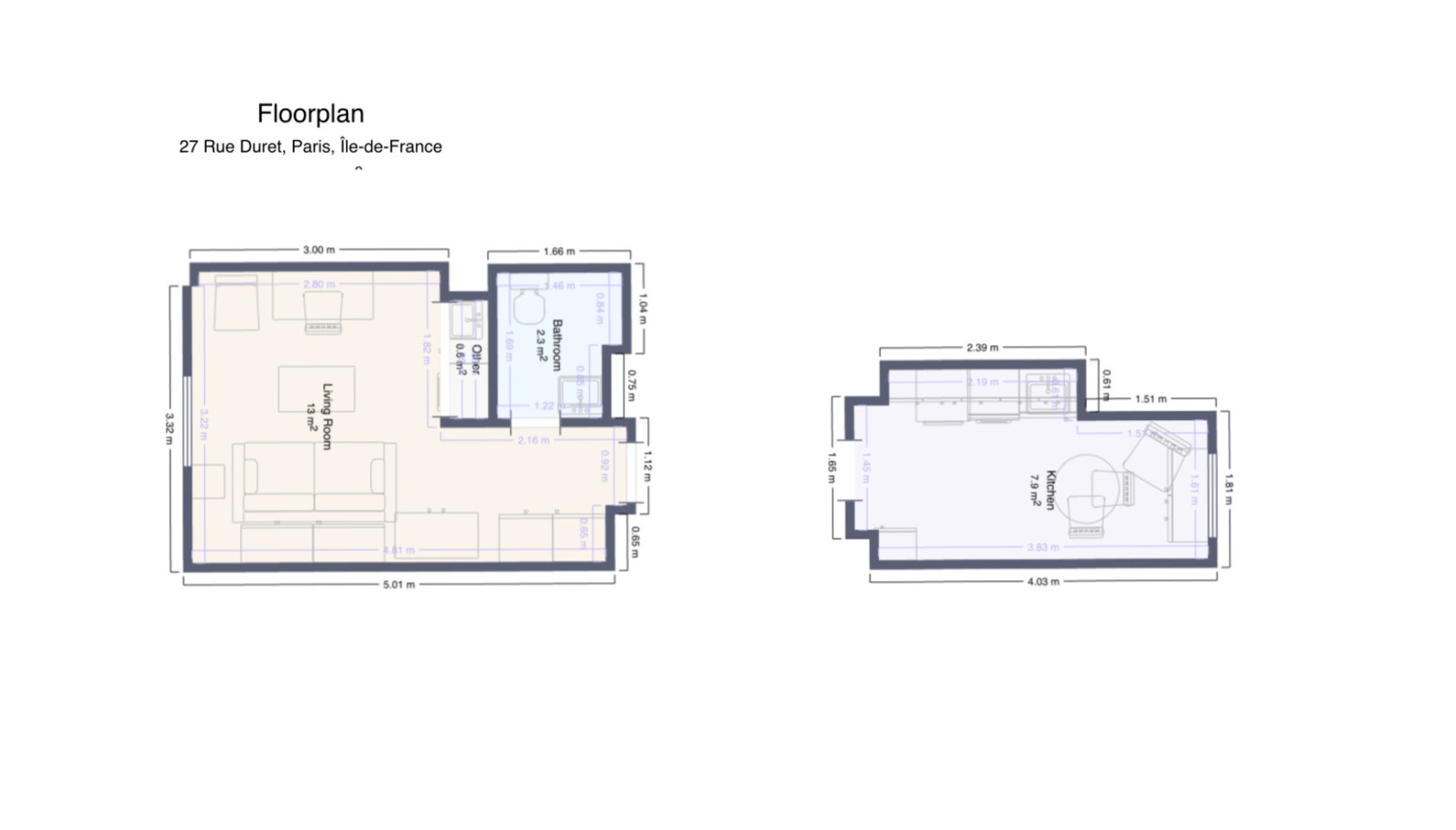 
                                                Location
                                                 Appartement 1 pièce