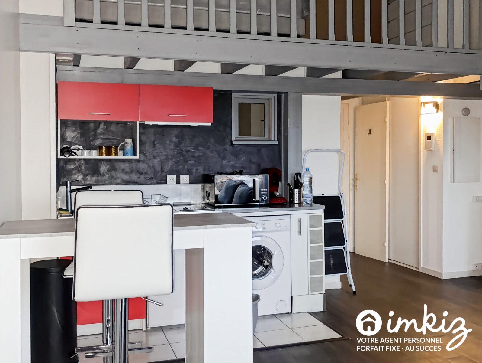 
                                                Vente
                                                 Appartement 1 pièce avec mezzanine
