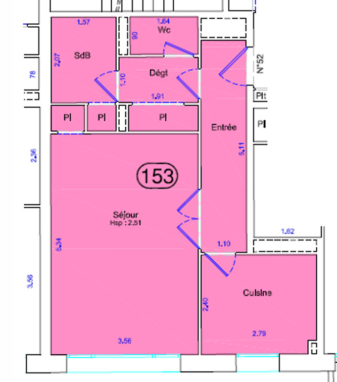 
                                                Vente
                                                 Appartement 1 pièce occupé idéal investisseur