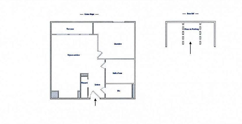 
                                                Vente
                                                 Appartement 2 pièces