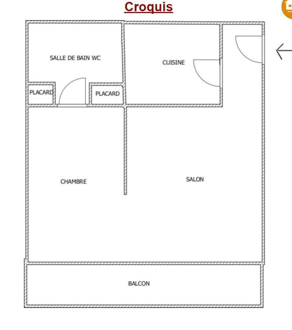 
                                                Location
                                                 Appartement 2 pièces