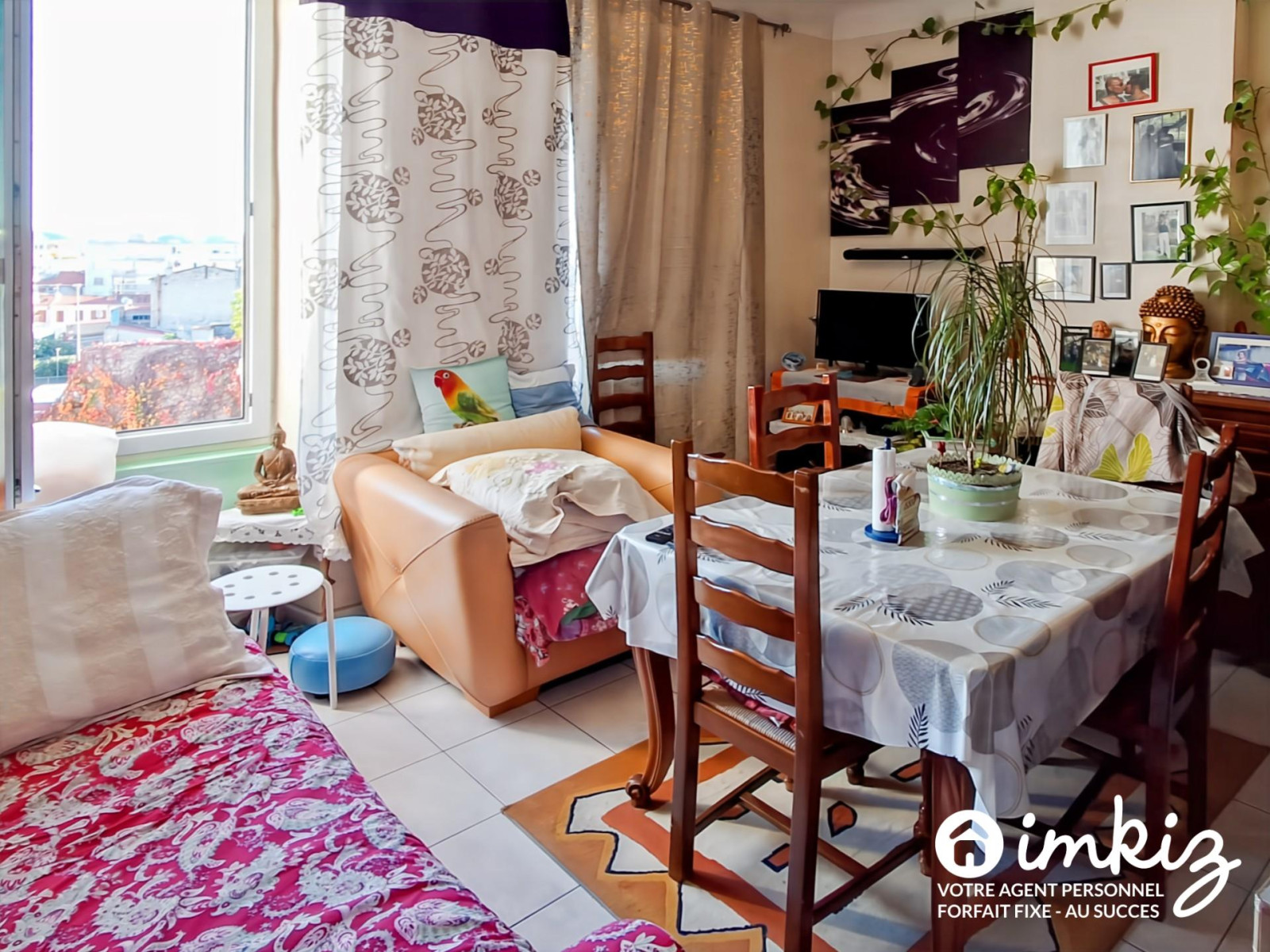 
                                                Vente
                                                 Appartement 2 pièces à proximité  parc 26ème cent.