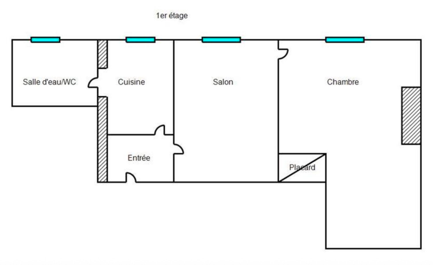 
                                                Vente
                                                 Appartement 2 pièces à rénover - Paris 18e