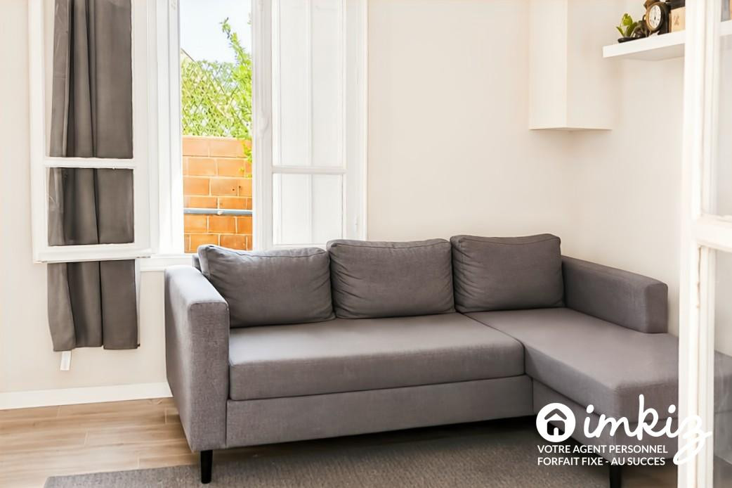 
                                                Vente
                                                 Appartement 2 pièces avec calme, vendu loué