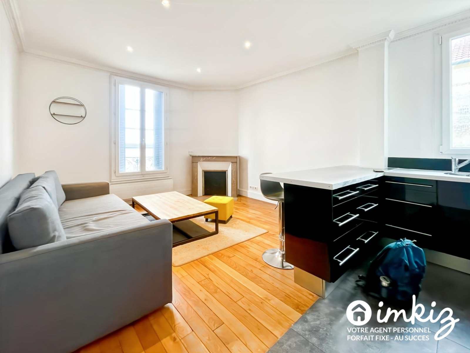
                                                Vente
                                                 Appartement 2 pièces – Dernier étage