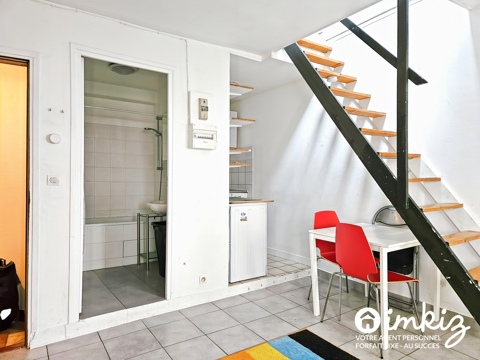 
                                                Vente
                                                 Appartement 2 pièces en duplex