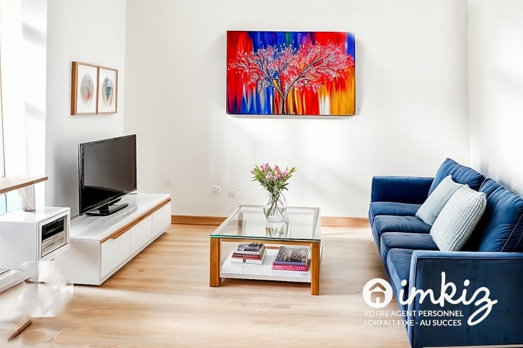 Vente
                                                 Appartement 2 pièces rénové, avec parking