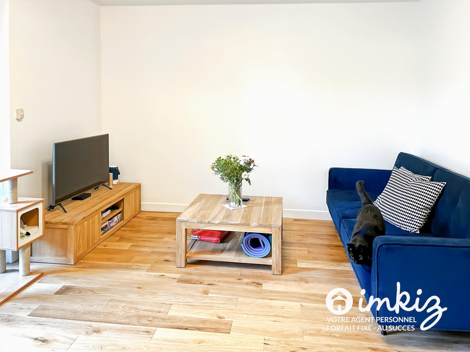 Vente
                                                 Appartement 2 pièces rénové, avec parking